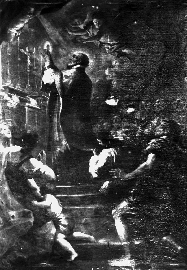 Sant'Ivo che celebra la Messa - Napoli